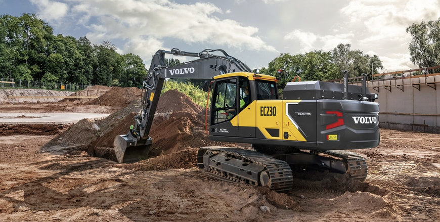 VOLVO CE FÜHRT EC230 ELECTRIC IN EUROPA EIN
